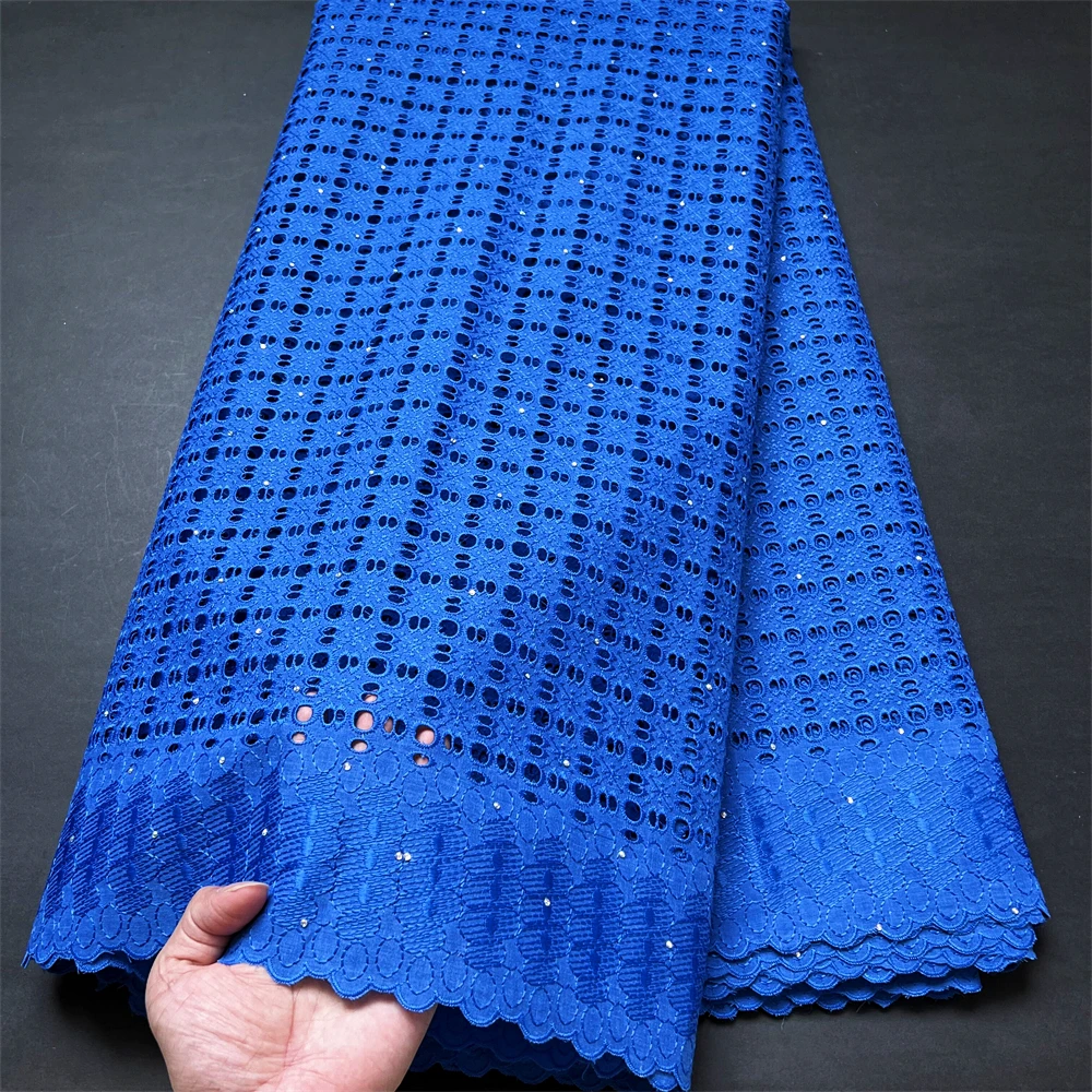 

Новейшая синяя фототкань, удобная африканская кружевная ткань, вышивка, материал кружева для мужчин, ткань для шитья hz1176