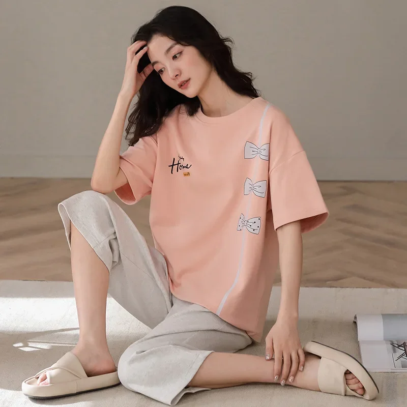 Оптовая продажа женские летние новые стильные расчески облегающие милые брюки с