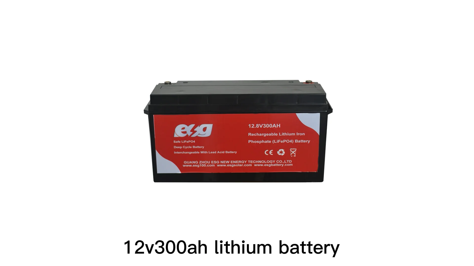 

ESG lead acid battery Replace 12.8v100AH 200AH 300ah Lithium Iron Phosphate Lifepo4 Solar Battery