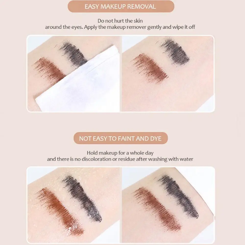 Тушь для ресниц волшебного цвета наращивания завитых густая завивка не