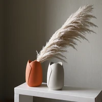 creative nordic ins ceramic vase home decor plant flower living room office desktop crafts decoration tabletop accessories vase