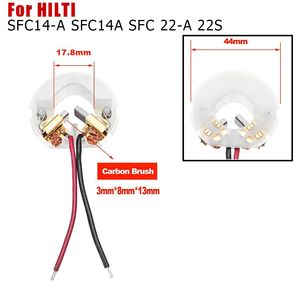 

1PC Carbon Brush Holder For HILTI SFC14-A Carbon Brushes Replacement Brush Card Assembly Power Tool Accessories