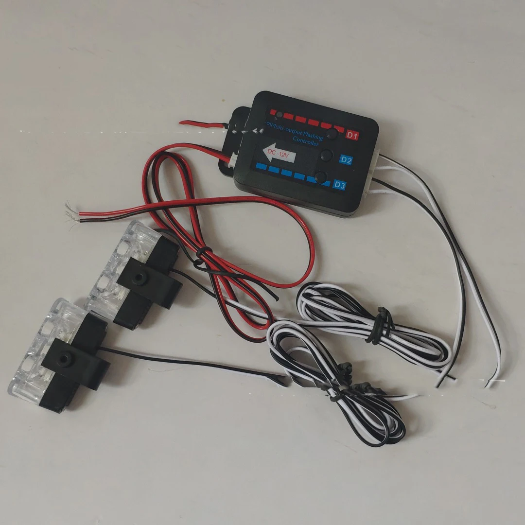 

LED Strobe Warning Police Light For Car Truck Emergency DRL Day Running Ambulance Firemen Light