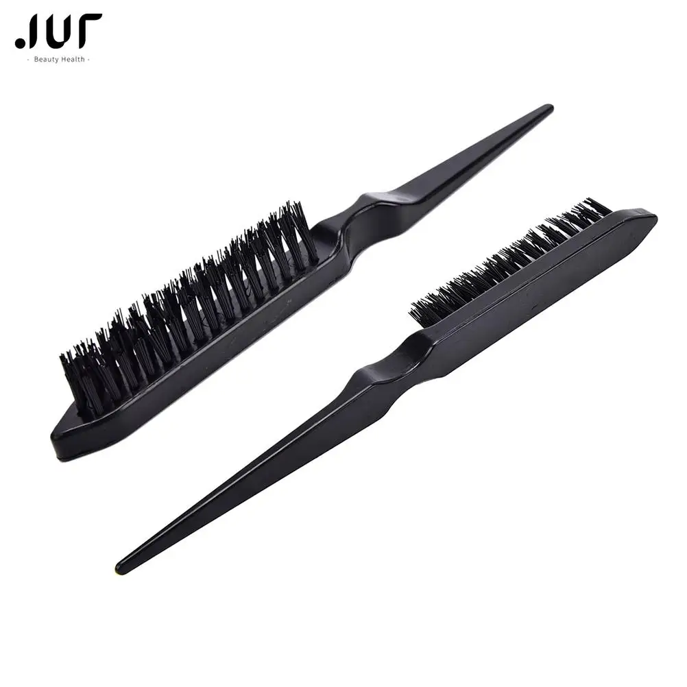 23cm Pro Salon Hairdressing Teasing Back Hair Combing Brush Slim Line Styling Comb High Quality
