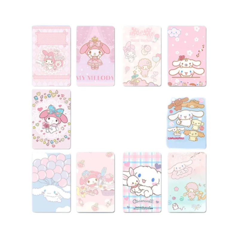 

Милая мультяшная аниме Хрустальная Sanrio Kulome Дорожная карта доступ карта дебетовая карта стикер без ключа детская Подарочная игрушка