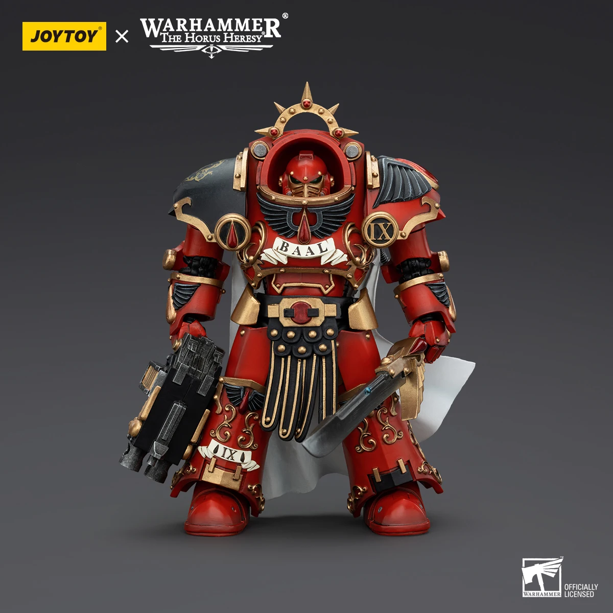 JOYTOY Warhammer The Horus Heresy масштаб 1/18 Blood Angels Legion Praetor in Tartaros Terminator Armour экшн-фигурка модель