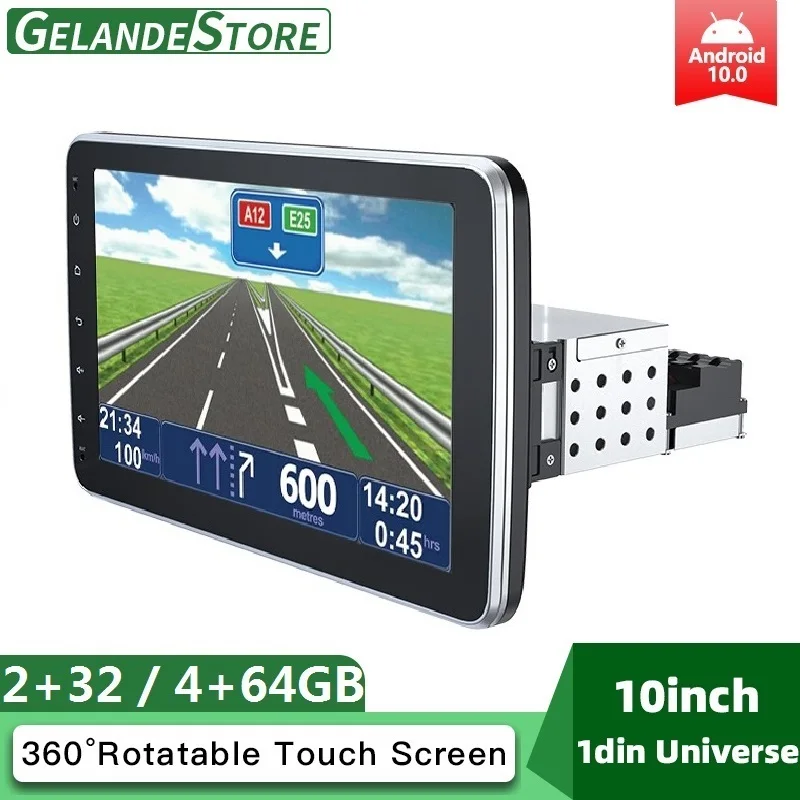 

Автомобильный радиоприемник SONICnavi, 1Din, 360 Поворотный экран, Android, GPS, Wi-Fi, Bluetooth, IPS, 2 Гб, 32 ГБ, 4 Гб, версия Carplay, Android, авто