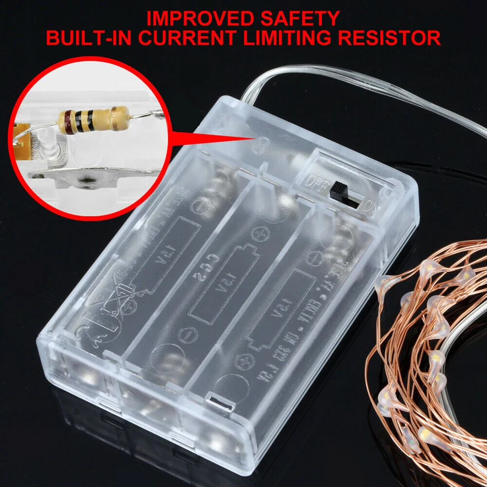 Рисунок 6 - Гирлянда с питанием от батарейки