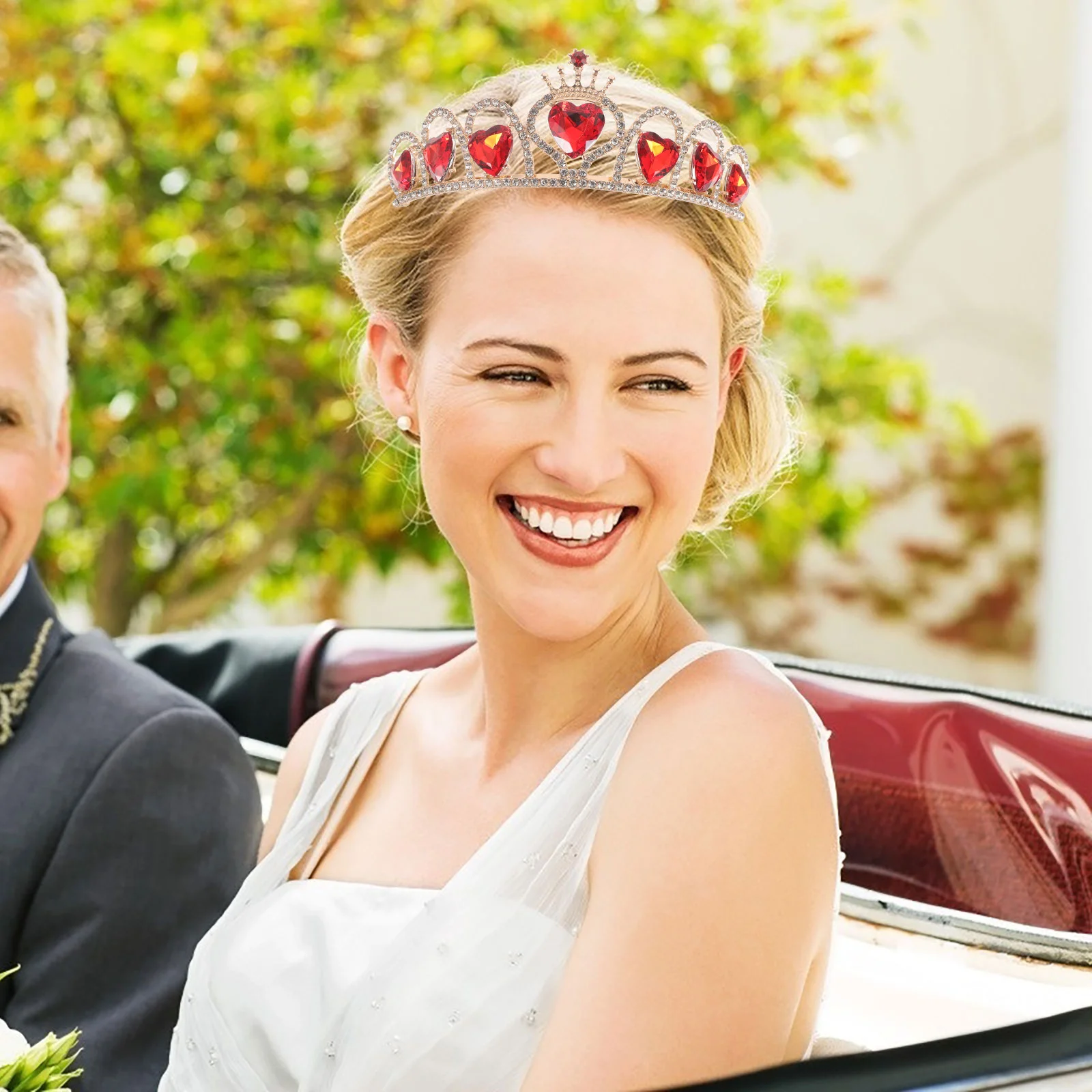 Повязка на голову с короной любви декор для волос свадебные аксессуары головные