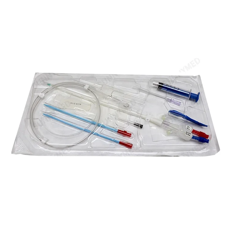 

SY-HC Single Double Triple Lumen Hemodialysis Catheter Kit