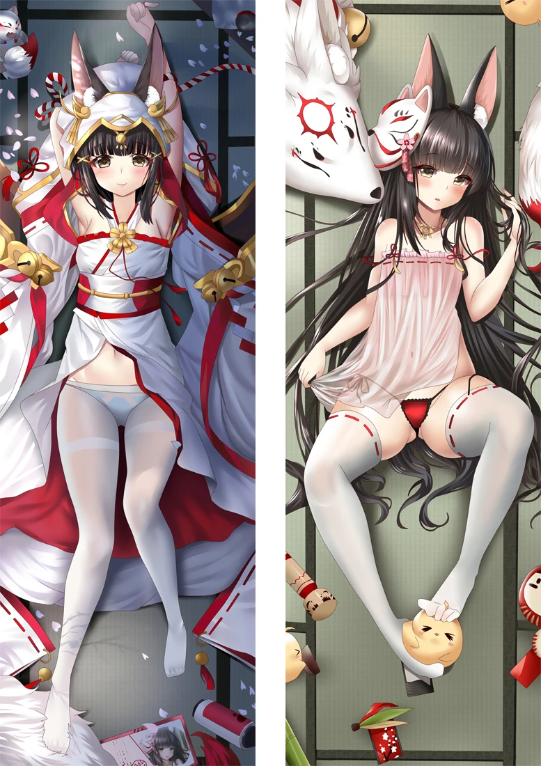 

Dakimakura Anime Azur Lane Nagato Double-sided Print Life-size Body Pillow Cover