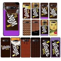 maiyaca alenka bar chocolate phone case for samsung s10 21 20 9 8 plus lite s20 ultra 7edge