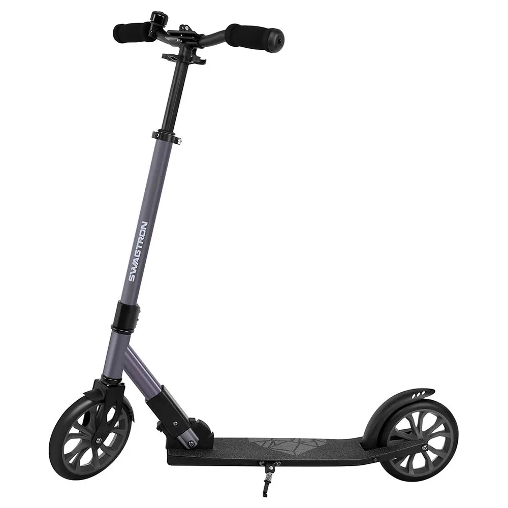 

Upgraded Folding Commuter Kick Electric Scooter for Adults & Teens, Height-Adjustable Shock-absorbing Anti-skid