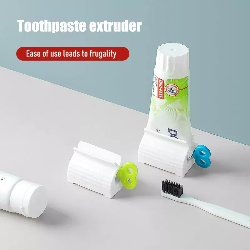 

Toothpaste Tube Squeezer Press Manual Squeezer Clip-on Toothpaste Lazy Tooth Paste Holder Facial Cleanser Squeezer Bathroom Tool