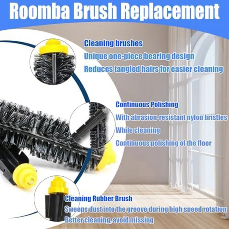 Запасные части для Irobot Roomba 600 500 серии 694 695 677 671 690 680 660 650 620 614 595 585 564 Вакуумный робот