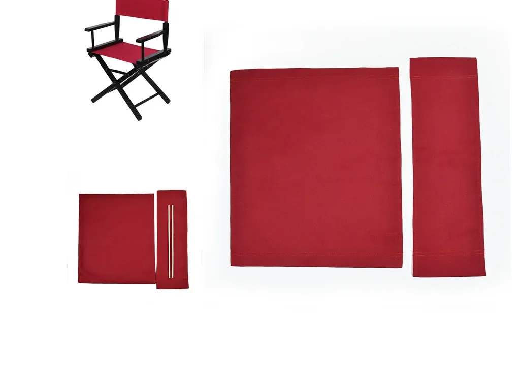 

Directors Chairs Cover Outdoor Garden Canvas Seat Covers Cloth Replacement Supplies Decoration