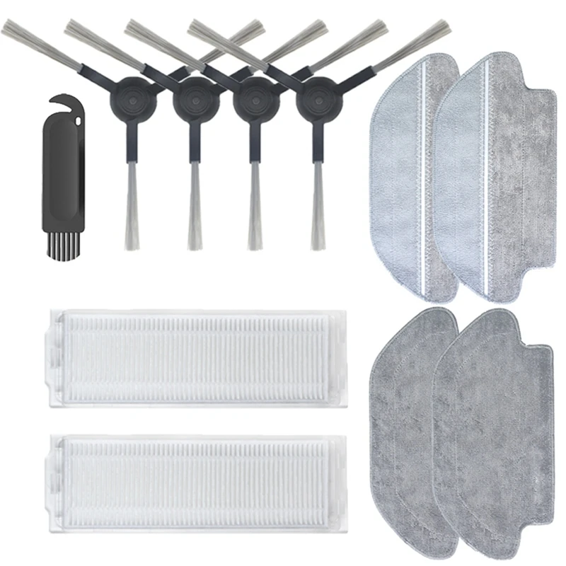 

Replacement Accessories Parts Side Brush Filter And Mop Cloth For Xiaomi Mijia LDS / STYTJ02YM / Conga 3490 Viomi V2 PRO V3 SE