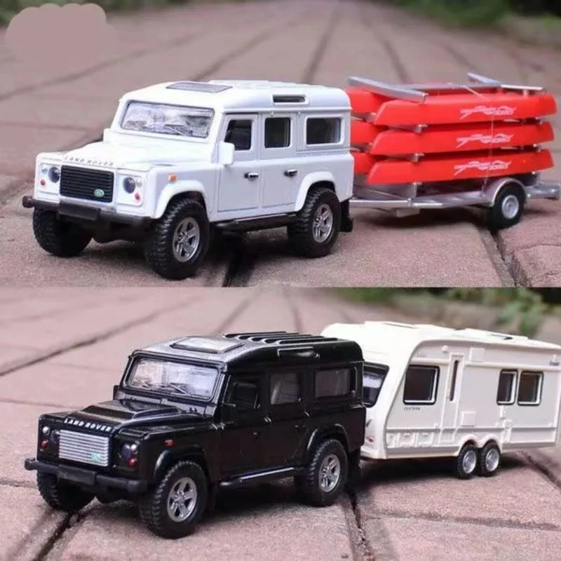 

1:32 легкосплавный грузовик, Транспортировочная машина, модель автомобиля с литыми звуками и фотомагнитами, игрушка для путешествий, туристический автомобиль, яхта, трейлер, модель автомобиля, детские подарки