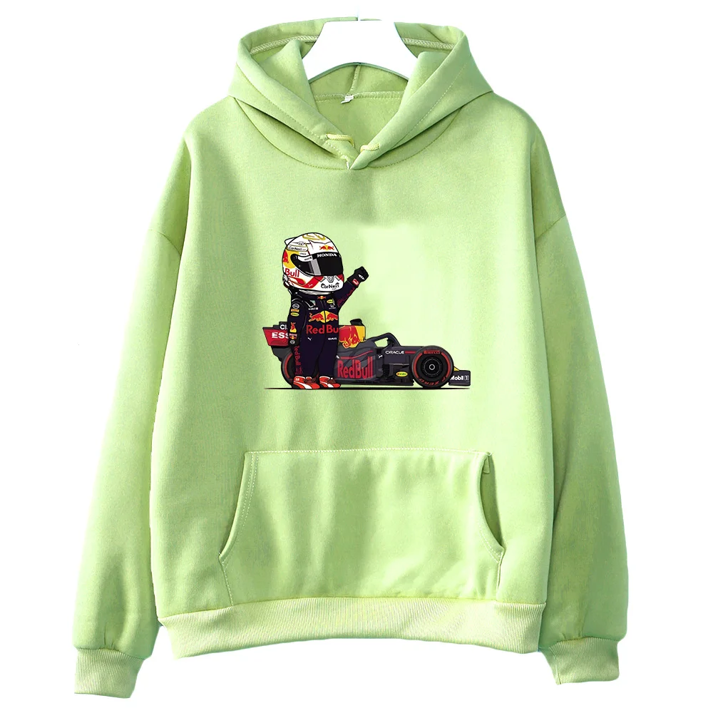 

Mini Racer Racing Car Graphic Hoodie Autumn Street Women/men Sweatshirt Long-sleeve Casual Pullovers Y2k Sudaderas Regular Tops