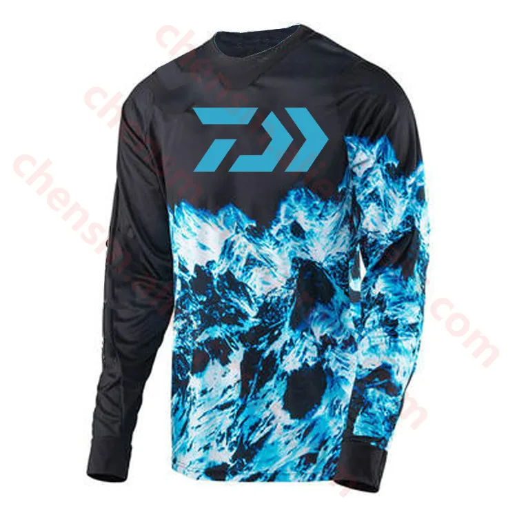 New Style  CoolMax Fishing Clothing Long Sleeve Sunscreen Anti-uv Breathable Coat Summer Fishing Shirt Size XS-5XL