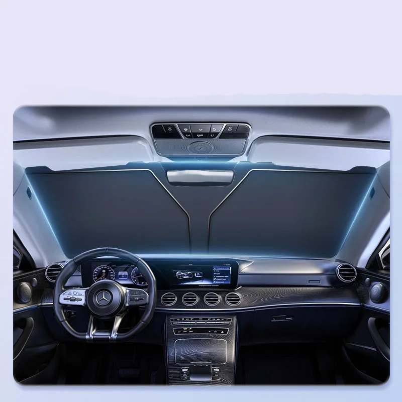 

Car Windshield Sunshade UV Ray Reflector Auto Window Sun Shade Visor Shield Cover Keeps Vehicle Cool