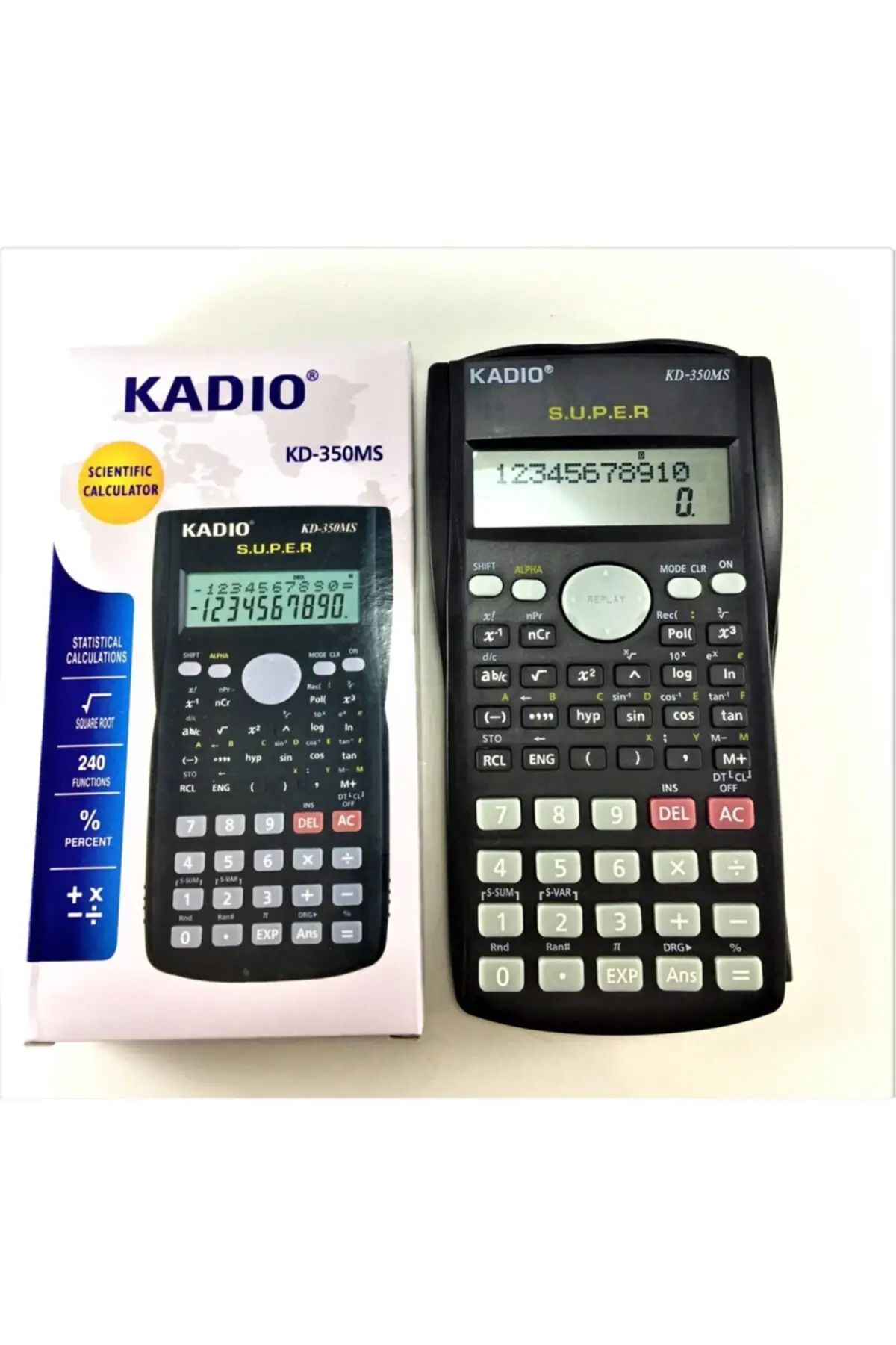 Kadio kd-350ms многофункциональный научный калькулятор полнофункциональный 240 прочный