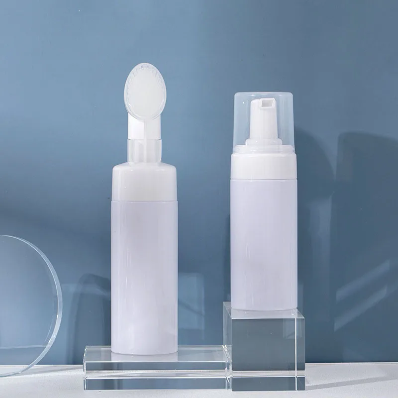 Прессовая силиконовая насадка для пустой бутылки с помпой для пены Froth Foaming для очищения лица и рук, изготовитель моющего средства для очищения лица.