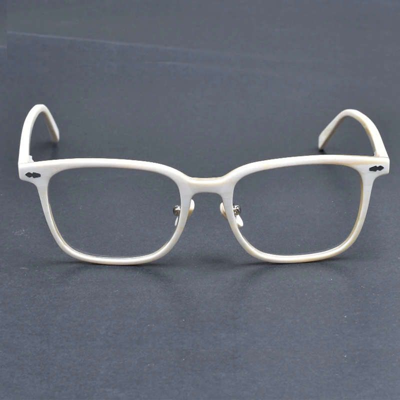 Оправа для очков из натурального рога буйвола мужские дизайнерские брендовые