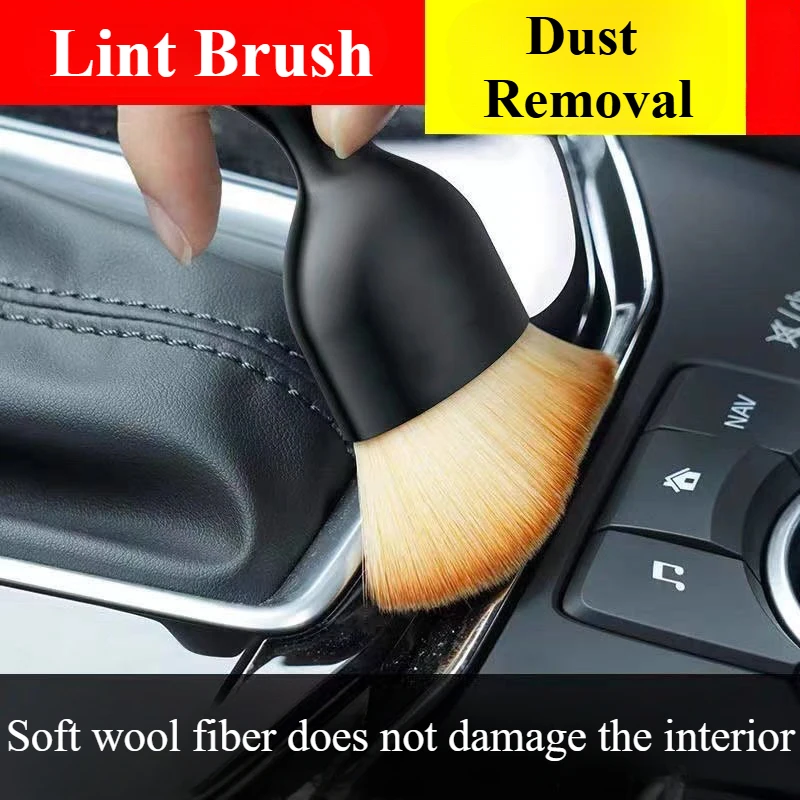 Щетка Для Чистки Автомобильных Вентиляционных Отверстий С Мягкой Щетиной