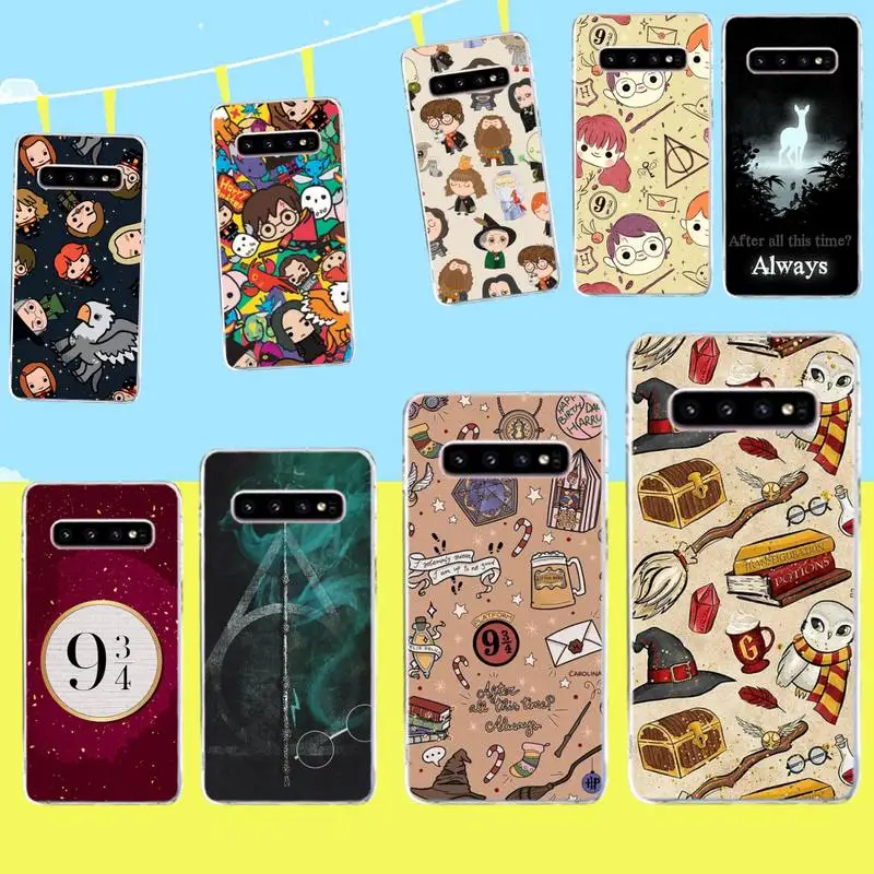 Чехол для телефона Samsung S6 S7 edge S8 S9 S10 lite S20 FE S21 Plus мультяшный дизайн P-Potters Harried |