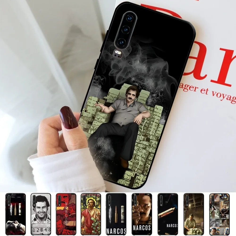 

Narcos TV Series Pablo Escobar Phone Case For Huawei P 8 9 10 20 30 40 50 Pro Lite Psmart Honor 10 lite 70 Mate 20lite