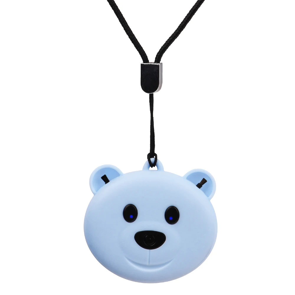 

Air Purifier Personal Wearable Portable Car Oxygen Bar 200MAH Battery Negative Ion Hanging Neck Air Purifier Blue