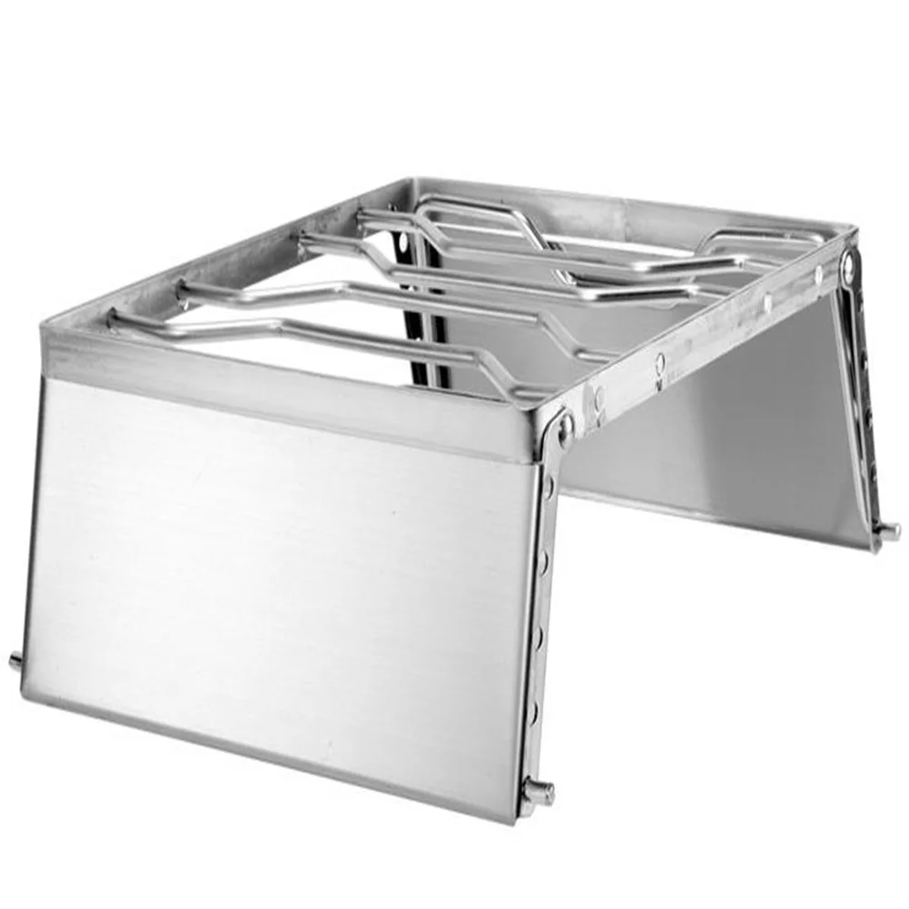 1 шт. уличный складной гриль многофункциональная портативная печь из нержавеющей