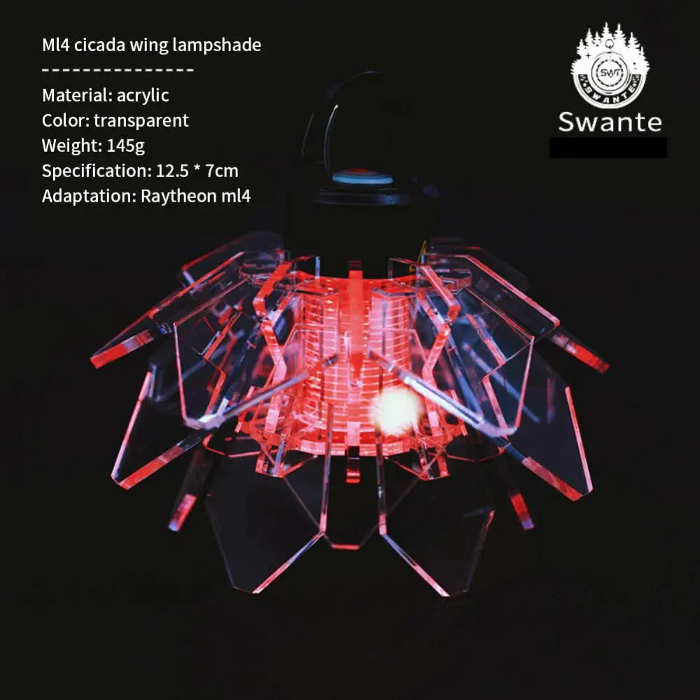 

Led Lenser Transparent Outdoor Lantern Cover Frosted Atmosphere Lampshade Camping Lamp Cover Home Lampshade Acrylic