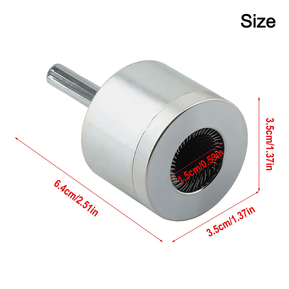 2 шт. щетка для чистки металлических труб сверл инструмент и подготовки меди 15 мм