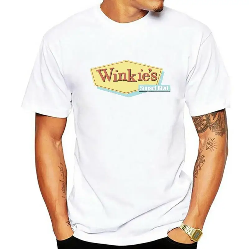 

Футболка Winkies с изображением заката бульвара, вдохновленная Дэвидом и линчом, футболка Mulholland Drive, Мужская футболка с культовым фильмом
