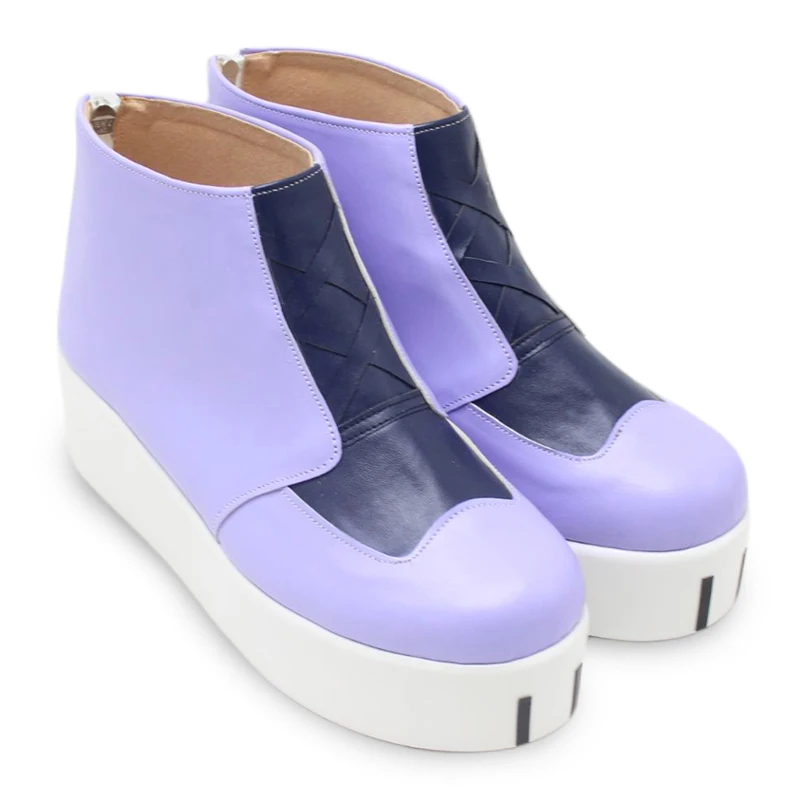 Yoisaki Kanade Purple cos Shoes Game Project Sekai Cosplay customize