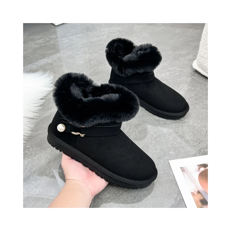 Лидер продаж 2023 зимние сапоги большого размера для женщин новый дизайн