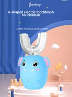 childrens u shaped electric toothbrush sonic goodstooth cleaner teeth cleaning time gadgets