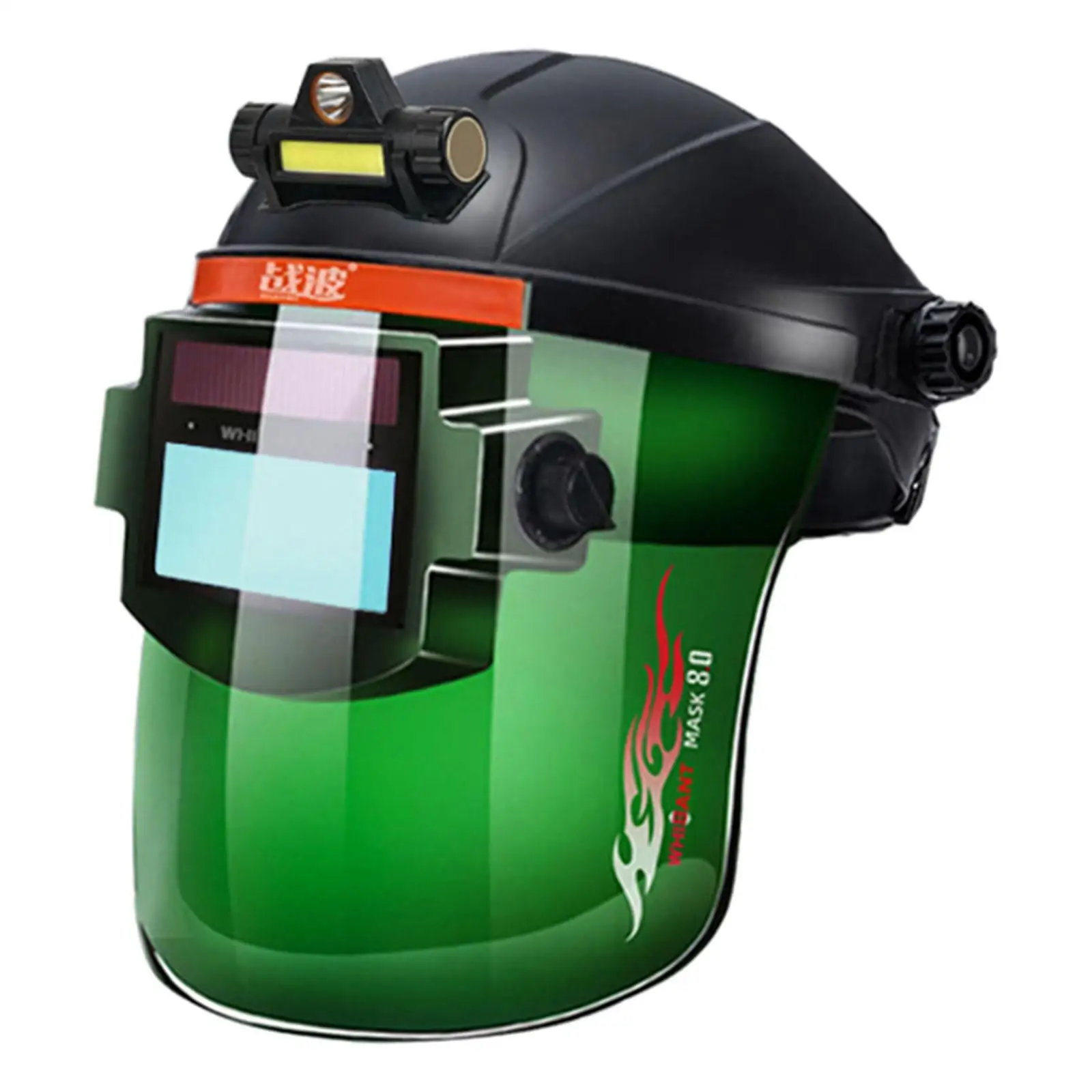 

Solar Powered Auto Darkening Welding Helmet for Grinding ARC Mig Welding