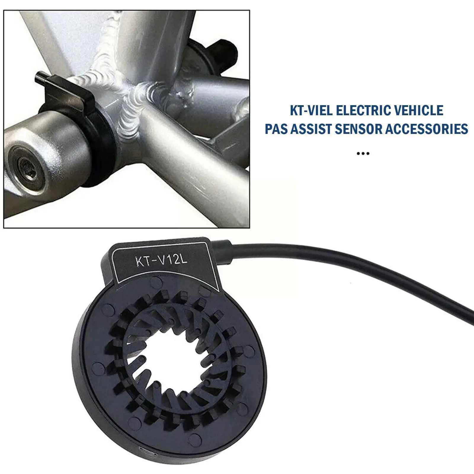 

Electric Bicycle Pedal PAS System Assistant Sensor Magnet Speed Sensor Booster Accessory E-bike Pulse KT-V12 Magnetic Assis M2I6