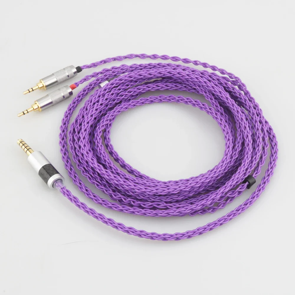 Сбалансированный штекер 4 мм на двойной 2 5 совместимый с усилителем для наушников