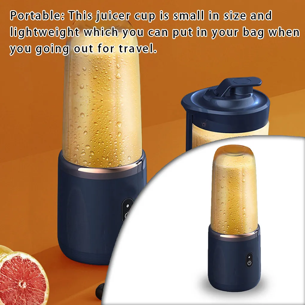 

Portable 300ml Mini Mixer Blender Fruit Juicer Machin Extractor Juic Electric Juicer Orange Juicer Lemon Squeezer Manual Juicer
