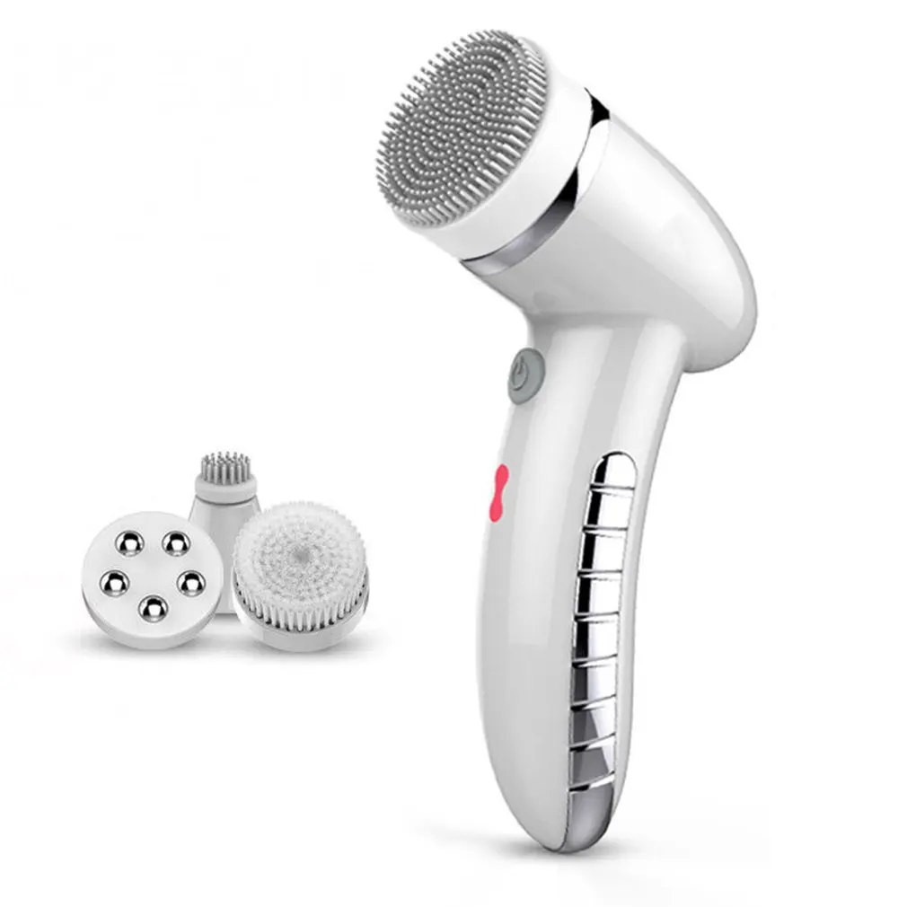 

Cleaner Convenient And Easy-to-use Electric Rubber Facial Cleanser And Brush Rechargeable Facial Cleanser And Pore Cleaner