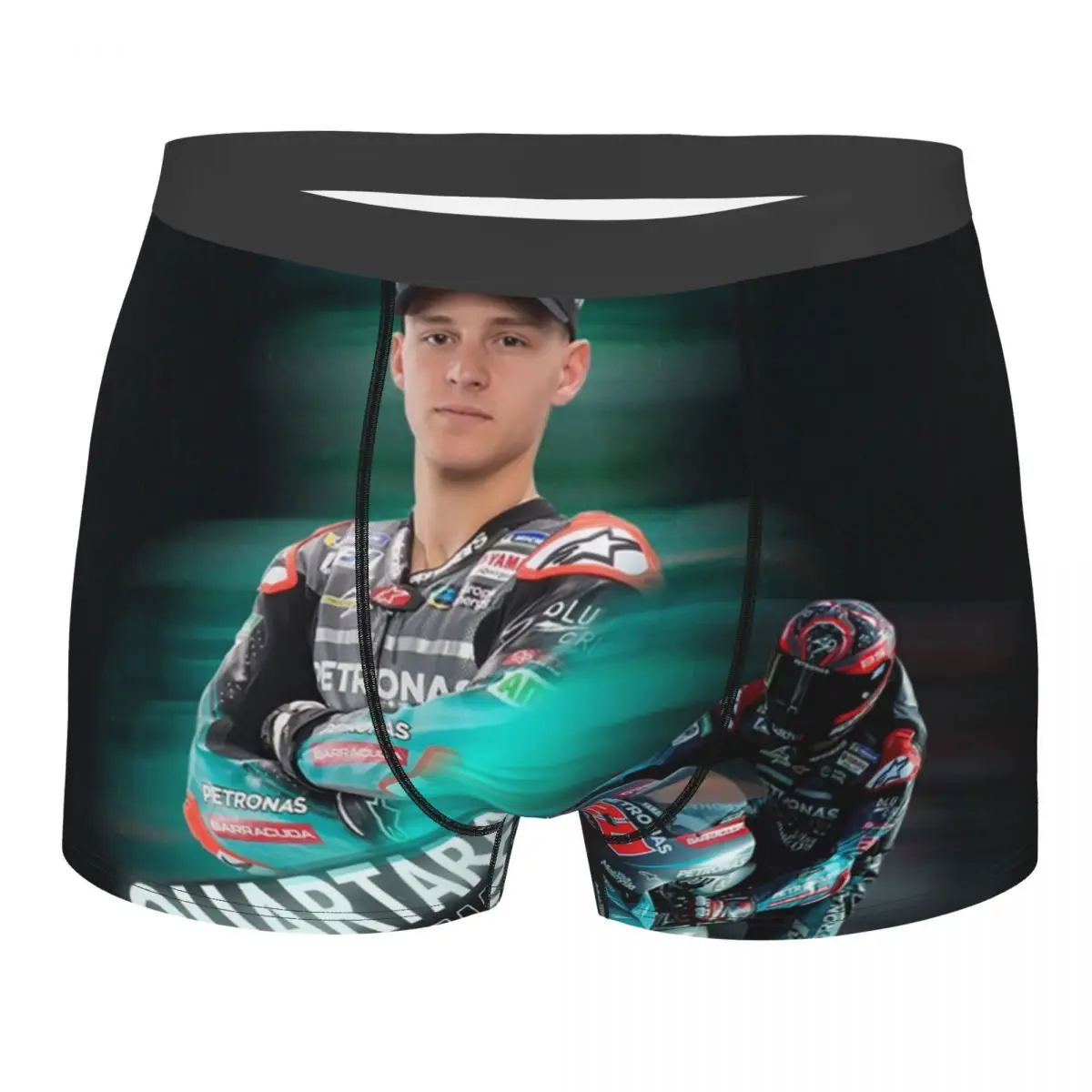 

Изготовленное на заказ французское мотоциклетное нижнее белье Fabio Quartz araro, Мужские дышащие трусы-боксеры