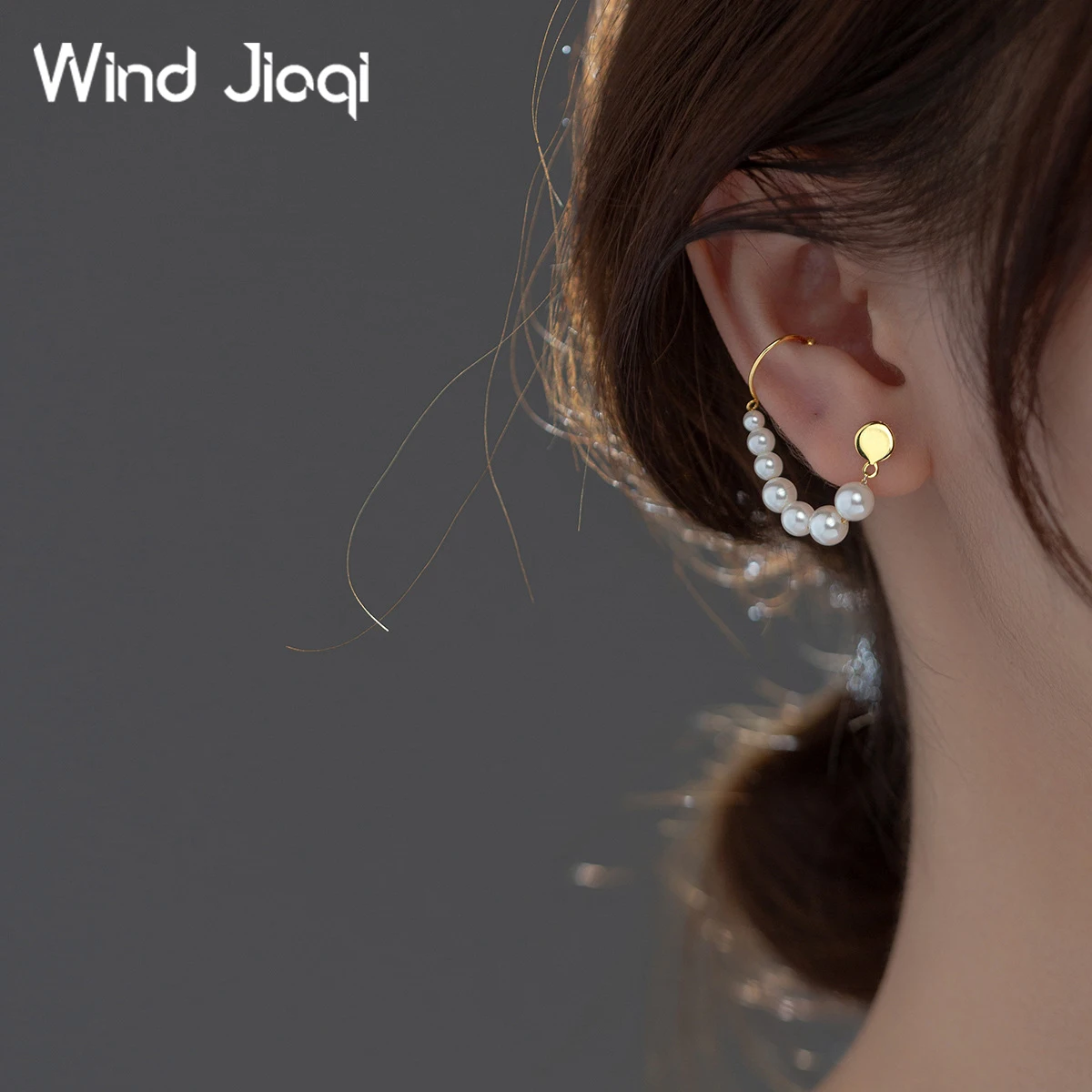 

Серьги-клипсы женские из серебра 925 пробы с искусственным жемчугом