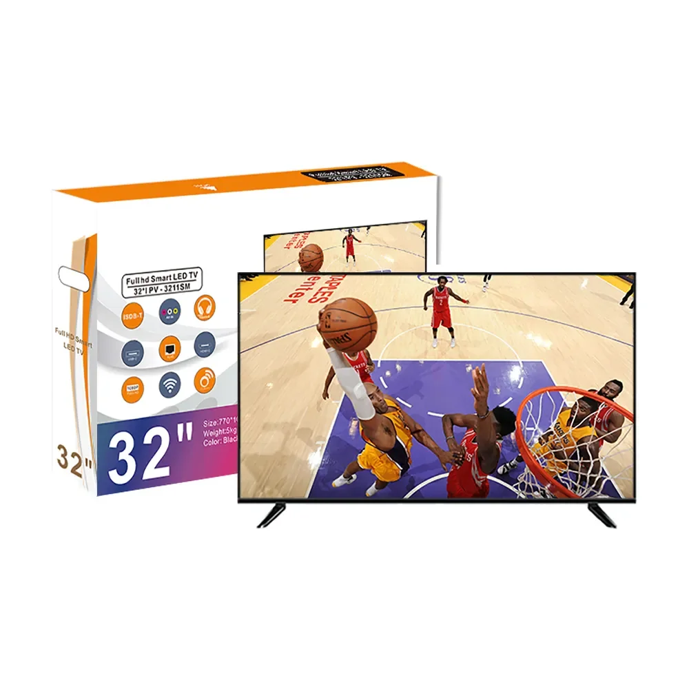 

POS expressFactory OEM Tv 32-дюймовый телевизор Smart Tv 32-дюймовый 2K Full HD светодиодный Tv