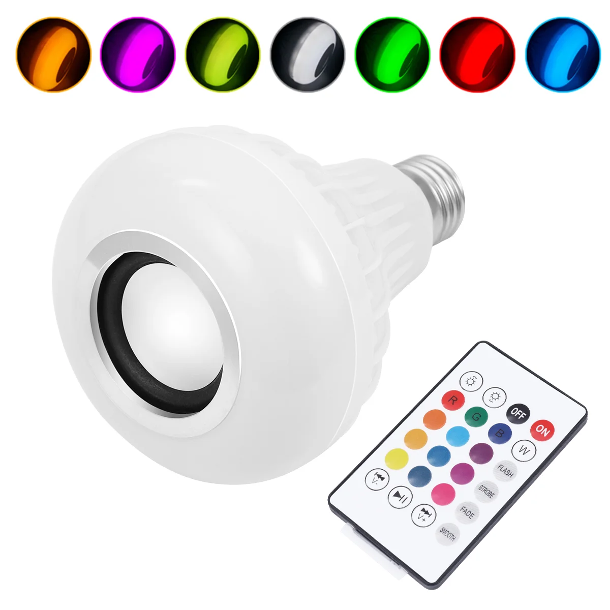 

LEDMOMO Smart LED Light Bulb Speaker RGB Color Changing with