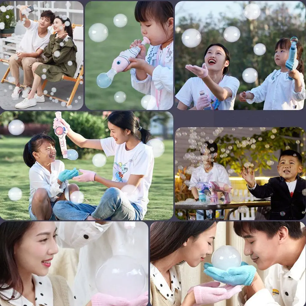 

Smoke Magic Bubble Machine Battery/rechargeable Wedding Bubble Gun Accessories Electric Atomizer Supplies Blower Automatic K2k5