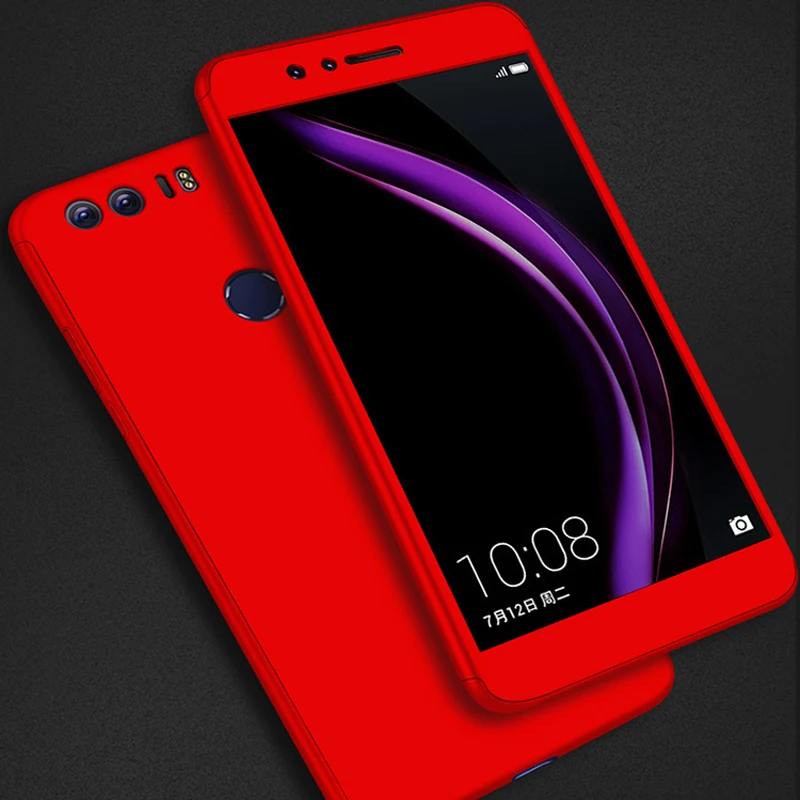 

Magtim Full Cover Phone Case For Huawei Mate 8 9 10 Protector PC Case For Honor 6X 7X 8 9 10 V9 Play Case with Screen Protection